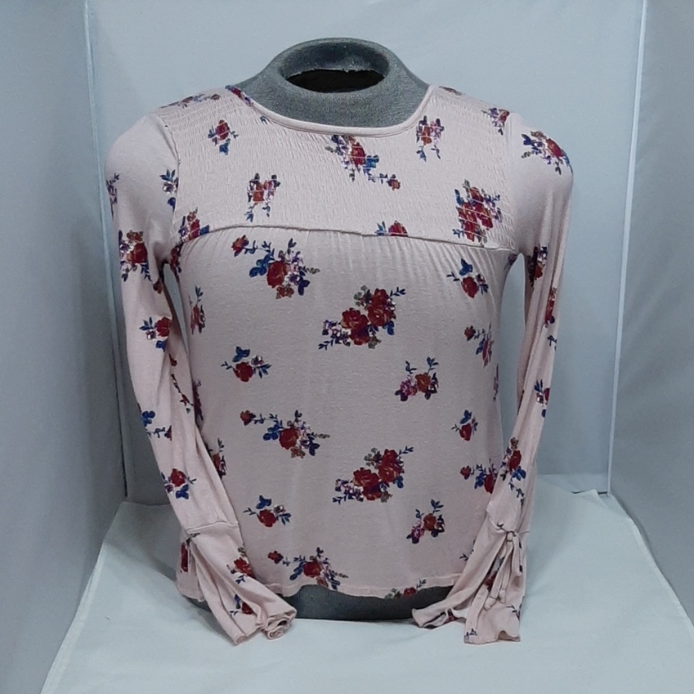 Pink long sleeve shirt